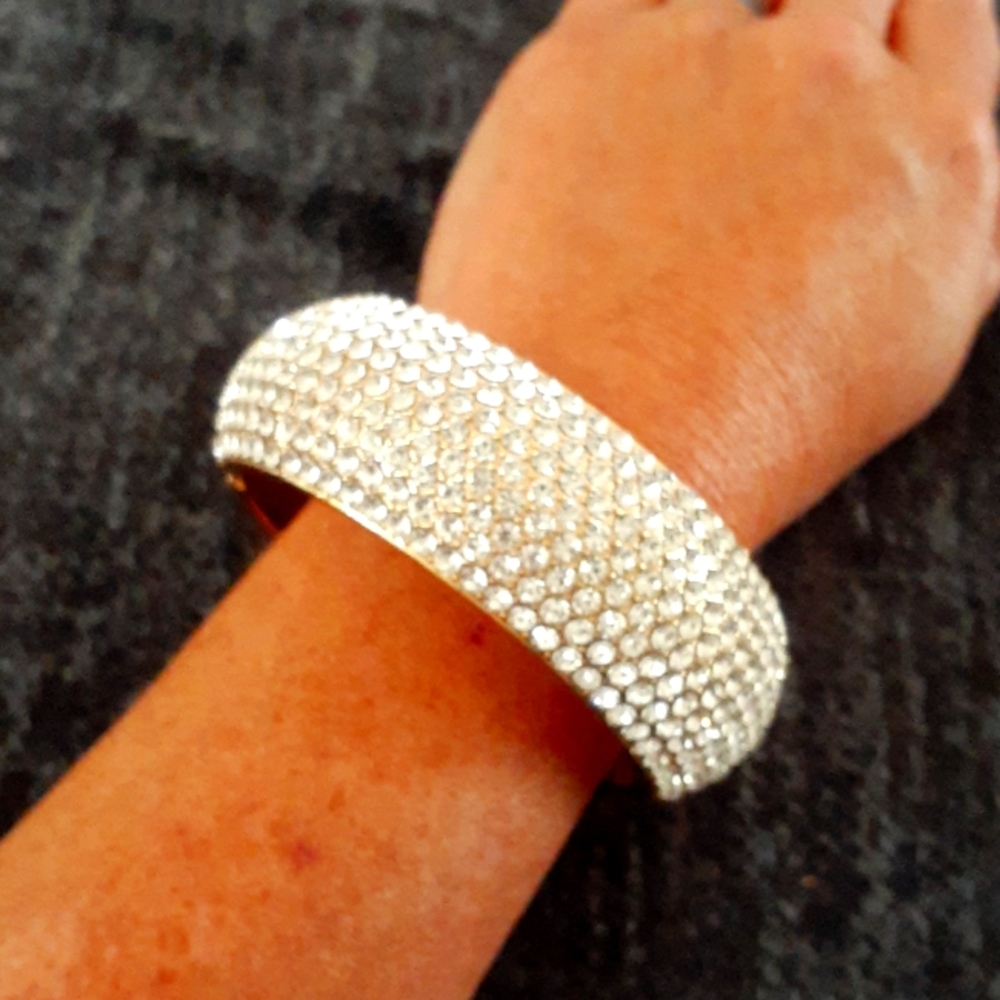 Bling bangle bracelet - Picture 4 of 6